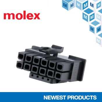 Molex の Micro-Fit+ PCIe 5.0コネクタシステムの取り扱いを開始
