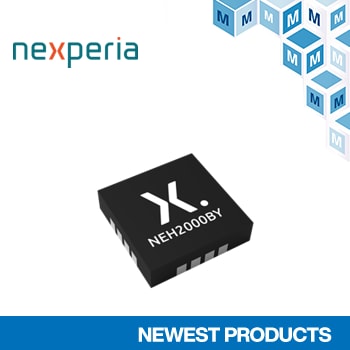 Nexperiaの低電力アプリケーション向けに高性能環境発電を提供する「NEH2000BYJ環境発電PMIC」の取り扱いを開始