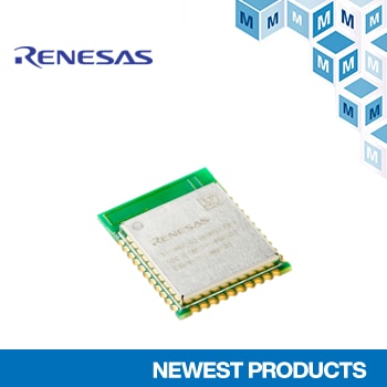 Renesas の「Dialog DA14695MODマルチコアBLUETOOTH® 5.2モジュール」の取り扱いを開始
