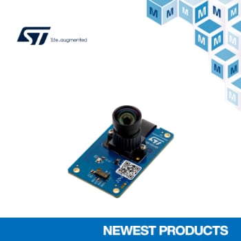 STMicroelectronicsのB-CAMS-IMX STM32ボード用カメラ・モジュールの取り扱いを開始