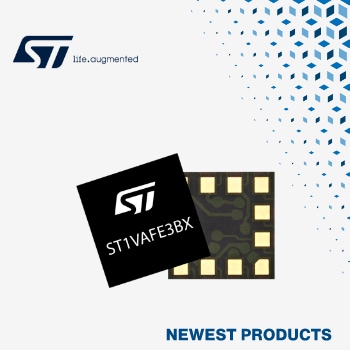 STMicroelectronics のバイオセンサ「ST1VAFE3BX」の取り扱いを開始