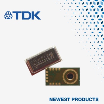 TDK InvenSenseのICU-30201超音波ToF距離センサの取り扱いを開始
