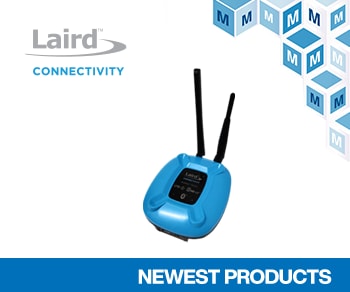 Laird Connectivity's Sentrius MG100 Gateway, Now at Mouser, Combines Bluetooth 5 and Low-Power Cellular Communications