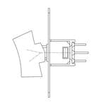 TE Connectivity / P&B RMS1R102M7QES拡大された画像